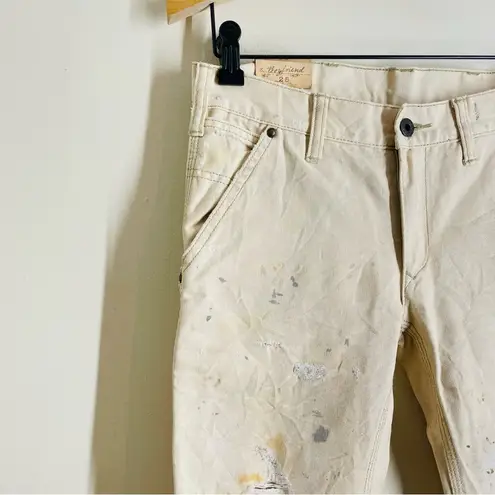 Denim & Supply NWT Destroyed Paint Splatter Carpenter Boyfriend Jeans size 25