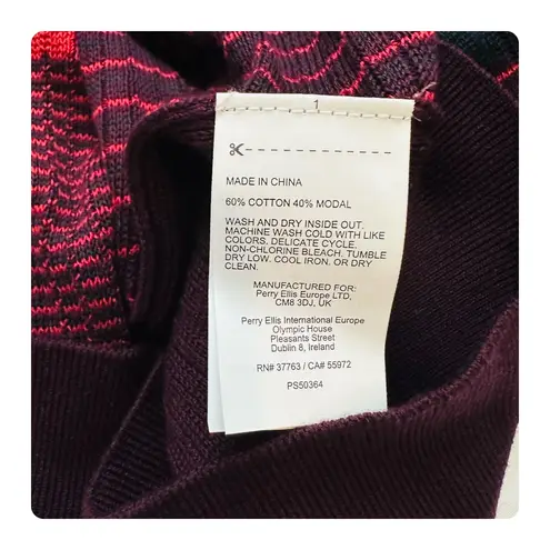 Perry Ellis ★ NWT Crew Neck Sweater - Multicolored ★