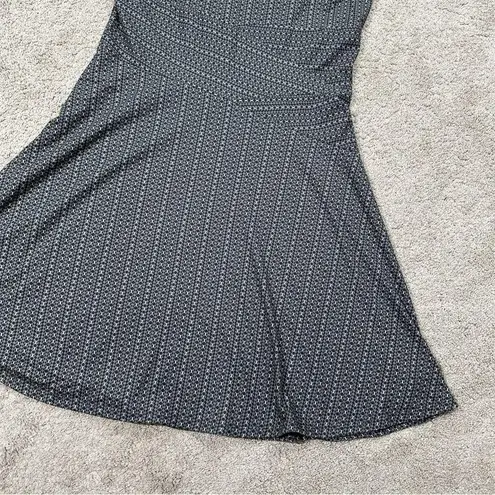 prAna Women’s Amelie Dress A-Line Sleeveless V-Neck in Charcoal Parade Size M