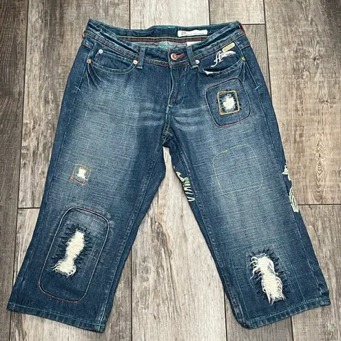 Akademiks NWOT Capri Streetwear Jeans Size 26