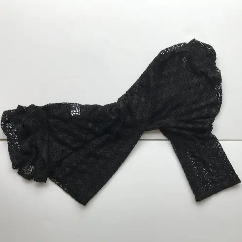 Paula Deen Swimsuit Cover Up Black Oversized XS