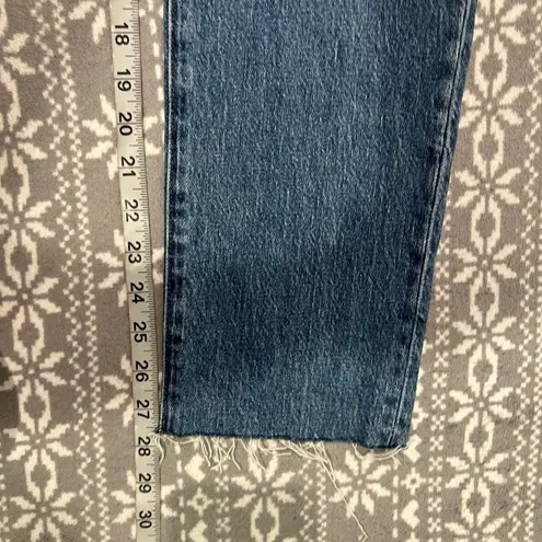 Madewell New  The Perfect Vintage Jean in Earlside Wash Raw-Hem NH625 Size 25