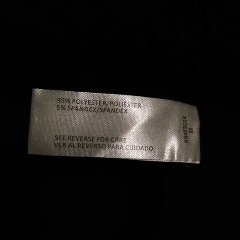 Watermelon Sugar Long Sleeve Black Blouse Size Small NWT