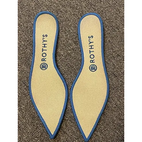 Rothy’s Sahara Gold point toe flats size W9 giraffe print (retired) Tan