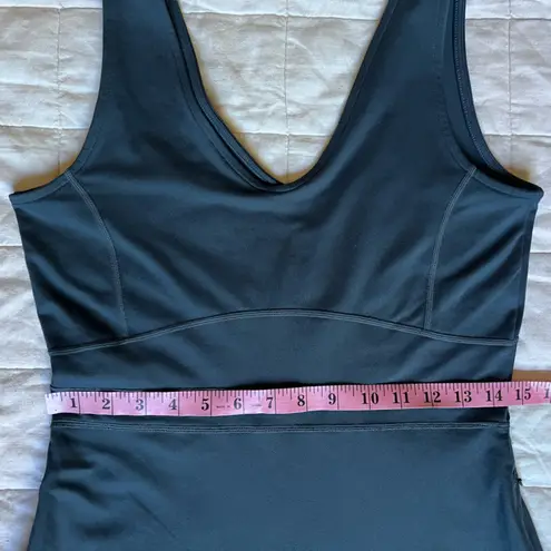 Title Nine Navy Sleeveless Dream V-Neck Athletic Dress Convertible Romper -Small