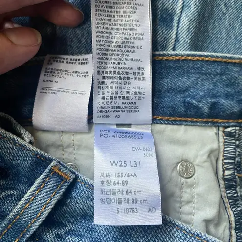 Levi's Levi’s Middy Straight jeans, size 25