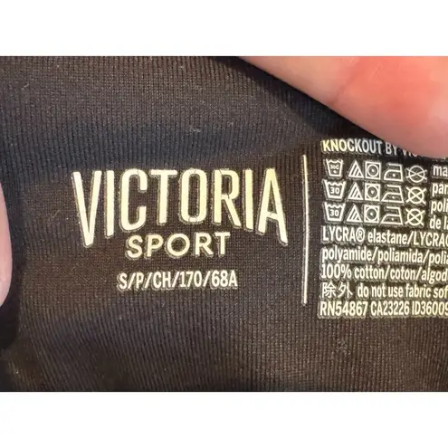 Victoria Secret Sport Knockout Tight Pants Pink Plum Laser Cut Women’s Small