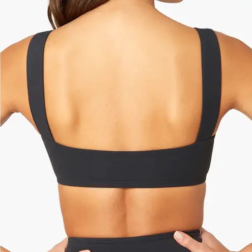 We Wore What NWT CORSET TOP BRUSHED POLY BLACK XL