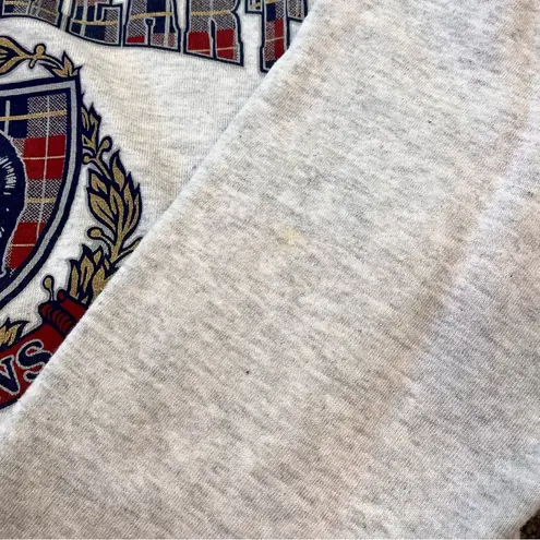 Jerzees  Vintage School Sweatshirt Plaid Single Stitch M Medium L Large