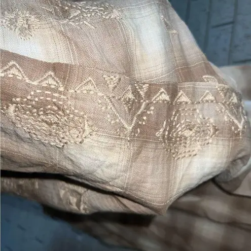 Johnny Was Tulla plaid maxi skirt Medium Prairie