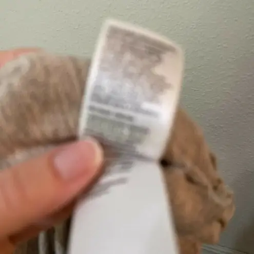 Find Beige Elastic Waist Jogger Sweatpants S