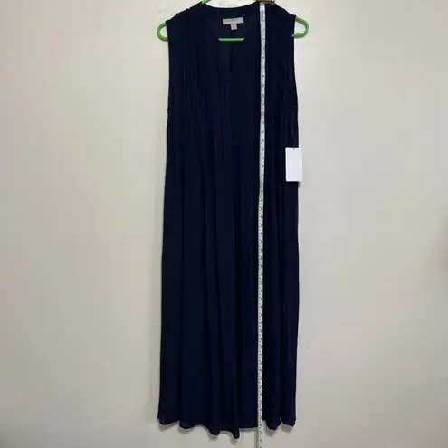 Woman Within Navy Blue Sleeveless Midi Dress Size 16W NWT