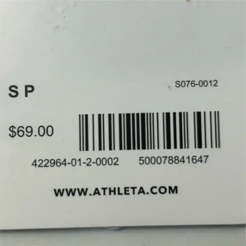 Athleta  Women's Camo High Neck Bikini Top Size S Multicolor Athletic NWT