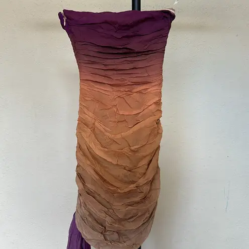 House Of CB  Sofie Mesh Ombre Mini‎ Dress Size XS