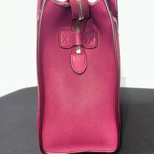 CELINE Baby Drummed Calfskin Micro Luggage Bag