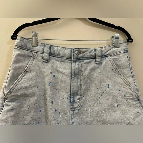 Wild Fable Wild‎ Fable Women’s High Rise Utility Paint Splatter Denim Shorts - 12