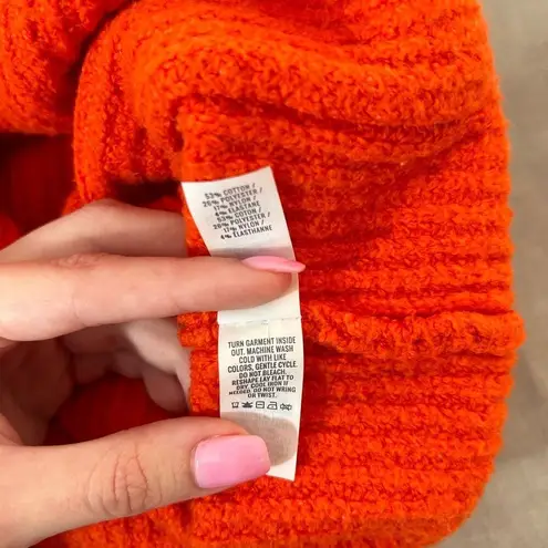 Aerie  Orange Soft & Cozy Oversized Cardigan Size M