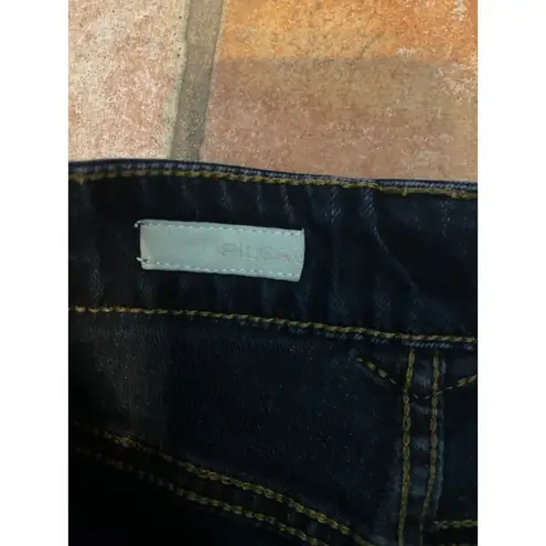 Pilcro FRONT POCKET EMBROIDERED ANKLE STRAIGHT JEANS SIZE 27