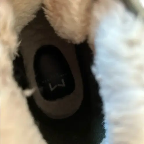 Marc Fisher LTD Women's Green Ankle Snow Boots Fur Trim Lace