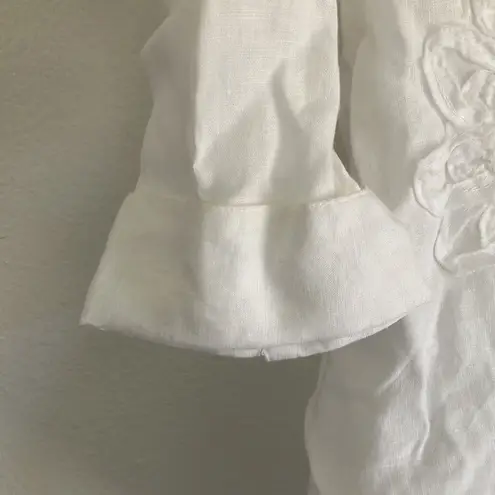 Charter Club FINAL MARKDOWN  linen blouse 10