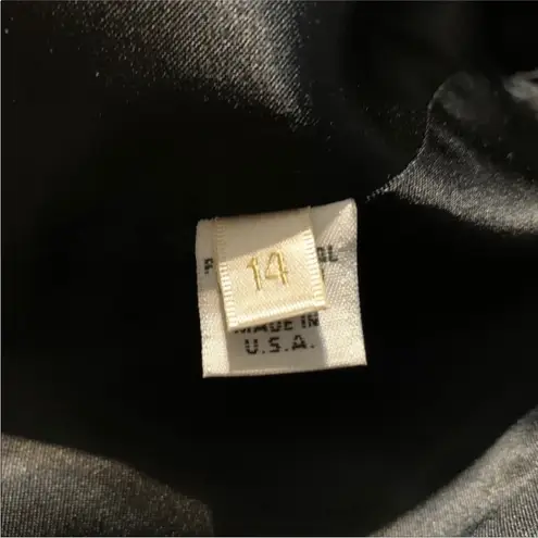 Fleurette Double Breasted Peacoat Black Size 14