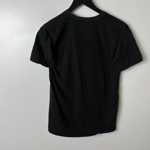 2013 Michael Jackson Graphic Tee Womens Cirque Du Soleil Medium Gold Foil Black