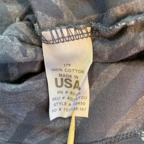 Fresh Produce Fresh Produce XS Leaf Cotton T-Shirt Dress Made in USA Pockets Boho Coastal