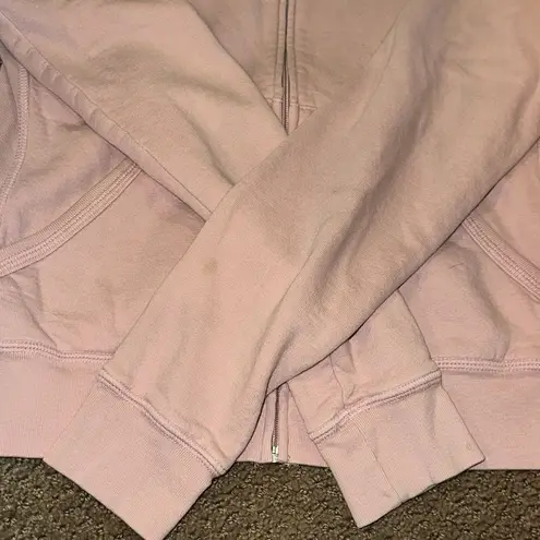 Juicy Couture  Women’s Pink Hooded Zip Up Sweatshirt