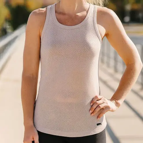 MPG Women’s Small Mesh Racerback Athletic Tank Top Lightweight Gym Pink