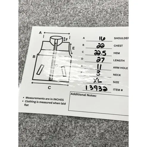 KUIU Womens Base Camp Vest XL High Loft Sweater Fleece Techwear Outdoor Gorpcore Gray