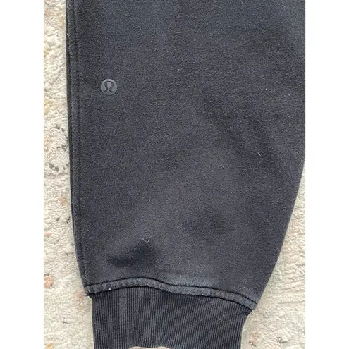 Lululemon  Scuba Jogger Sweatpants – Black, Size 6 – Soft Fleece Cotton Blend