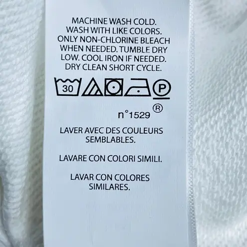 Ralph Lauren Polo  Novelty Cropped Hoodie Sweatshirt size M New oversized