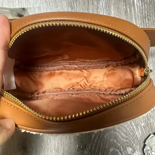 Steve Madden  Belt Bag Sherpa & Cognac Large