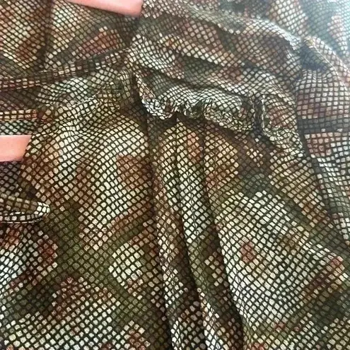 Sandy & Sid Snake Print Long Sleeve Women's Dress (448)