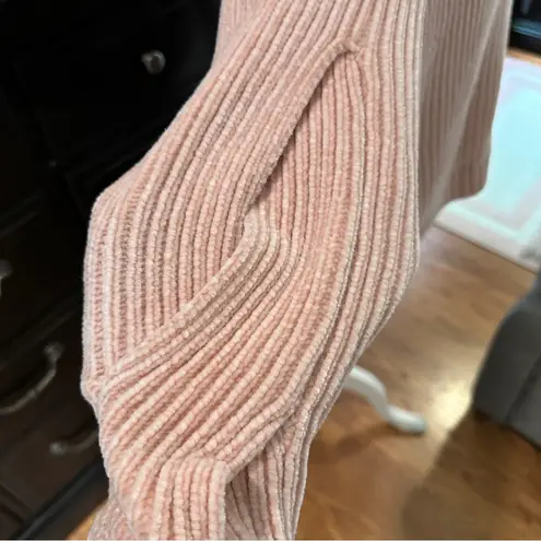 Calia by Carrie Underwood Blush Pink Ribbed Chenille Sweater XL