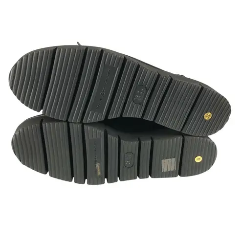 Kennel & Schmenger Womens Malu Flat Suede Faux Fur Slip On Bow Black Size 7.5