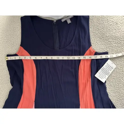 Jessica London Navy Sunset Color Block Tank Maxi Dress Size 14W