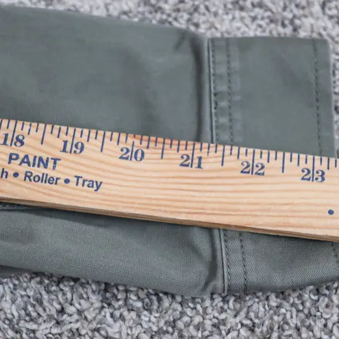 L.L.Bean  Utility Chore Jacket Dusty Olive XL Petite Zip Front Pockets Casual