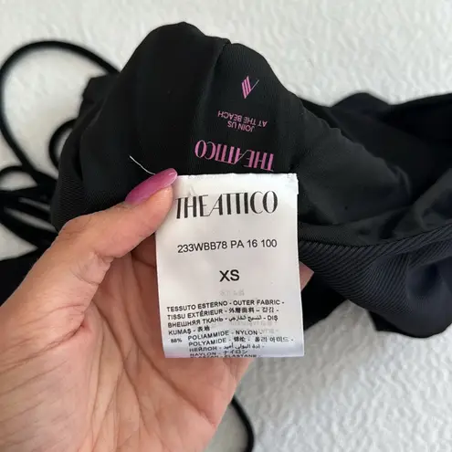 THE ATTICO Tie One Piece Swimsuit, Item No. 233WBB78 PA16