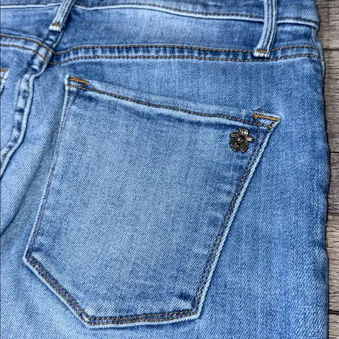 Black Orchid  Megan Light Blue Straight Leg Jeans