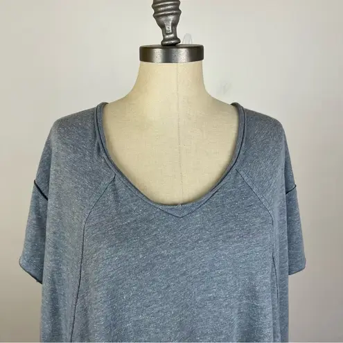 Free People Movement City Girl Tee in Steel Blue Size XS