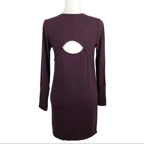 Athleta  Crossover Sweatshirt Slouchy Boxy Long Sleeve Winter Dress XXS