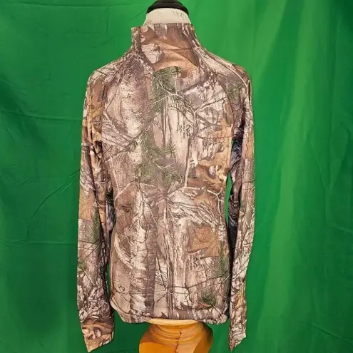 Field & Stream NWT‎  Womens Realtree Camouflage Camo 1/2 Zip Tech Pullover Medium