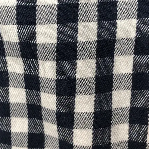 Prince & Fox Woven Large Navy Blue/White Blouse White