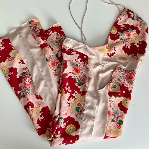 Vintage Wide Leg Jumpsuit•Sz see measurements! Red