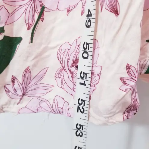 Lost + Wander Floral Print Ruffle Layered Spring Summer Maxi Dress