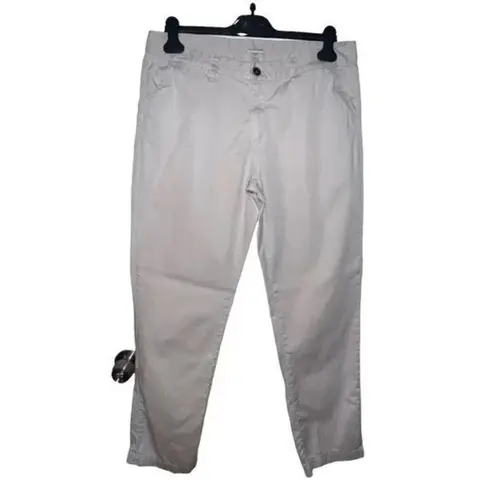 Garnet Hill ✨ Organic Cotton Straight Leg Khaki Pants✨