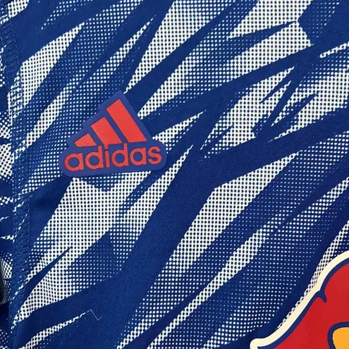 Adidas  KANSAS JAYHAWKS ATHLETIC SHIRT size extra small