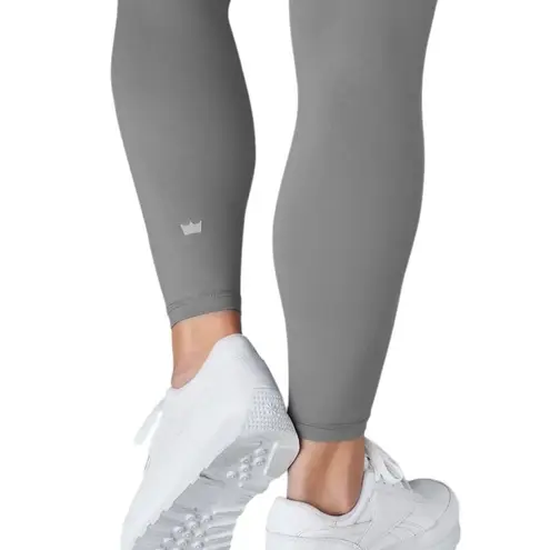 SheFit NEW Boss High Waisted Athletic Leggings Gray Size S NWT