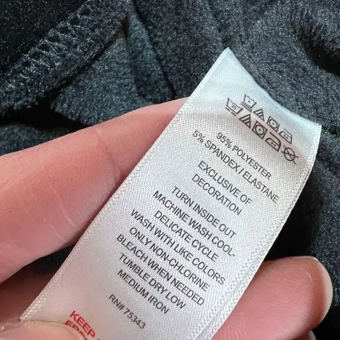 House Of Harlow 1960 Nicole Richie Womens Velvet Velour Pants Jogger Black Small Black